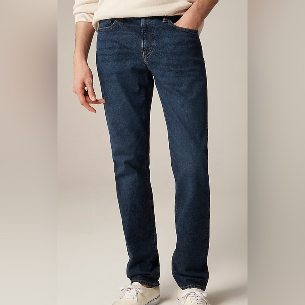 J. Crew men’s dark wash jeans 33x30